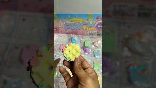 Mochi toys sweet cake bling relaxing so cute #diy #toys #mochi #relaxing