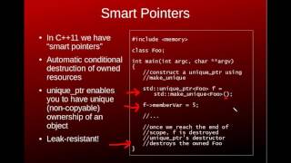 C++11 Miniseries: Smart Pointers
