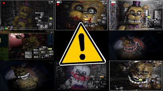 Evolution of Fredbear in FNaF Games!