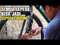 Trik Mudah Nambah Bagasi Sepeda dengan STRUMMER FCAGE-230 || review fork cage murah