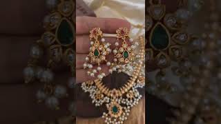 Exquisite Guttapusalu Necklace Design | Traditional South Indian Bridal Jewelry