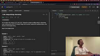 💻Solving All LeetCode Problems with PYTHON 🐍 - 1768 Merge Strings Alternately