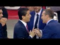 david blatt confronts sfairopoulos after olympiakos darussafaka game