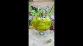 Green Apple Whiskey Candy Bowl