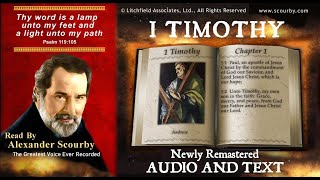 54 | Book of 1 Timothy | Read by Alexander Scourby | AUDIO & TEXT | FREE on YouT