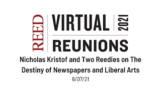 Nicholas Kristof and Two Reedies on The Destiny of Newspapers and Liberal Arts