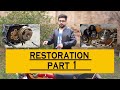 OLD BIKE RESTORATION || ENGINE DISASSEMBLED || PART 1 || TIME LAPSE