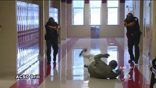 School Resource Officers Train For Active Shooters