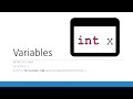 Java Variables - Integers & Arithmetic (2.1)