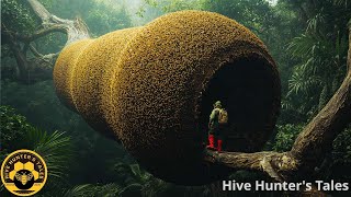 Defying Heights: 200-Meter Tree Climb for Wild Honey Harvest | A Remarkable Discovery