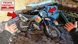 FOUND A FREE DIRT BIKE at a JUNKYARD! (Its Working!)