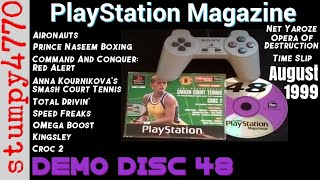 Official PlayStation Magazine: Demo Disc 48, August 1999.