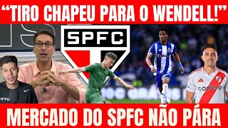 EITA! WENDELL ESCOLHE SÃO PAULO , NATANAEL, ENZO DIAS, GALOPPO E + NOVIDADES DO SPFC HOJE