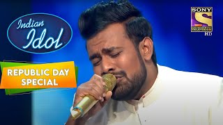 'Sandese Aate Hain' गाने पर Shahzan ने दिया एक Emotional Act | Indian Idol | Republic Day Special