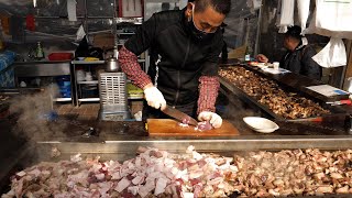 6 dollars all-you-can-eat pork that Korean adults love / Pork Intestine - Korean street food