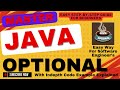 Java 8 Optional with Examples (This Could Cost You Your Job !)  Top Interview Questions