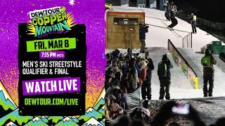 Men’s Ski Streetstyle Qualifier and Final | Dew Tour Copper 2024