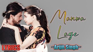 Manwa Lage(Lyrical) Happy New year||Sharukh Khan, Dipika Padukone||Arijit Singh||Pritam||A DM Lyrics
