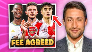 Arsenal’s AGREEMENT For New Signing? | Camavinga, Rice & Caicedo Transfer Update!