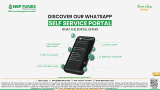 Discover our Whatsapp Self Service Portal