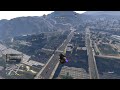 Grand Theft Auto V . Flying upside down on oppressor