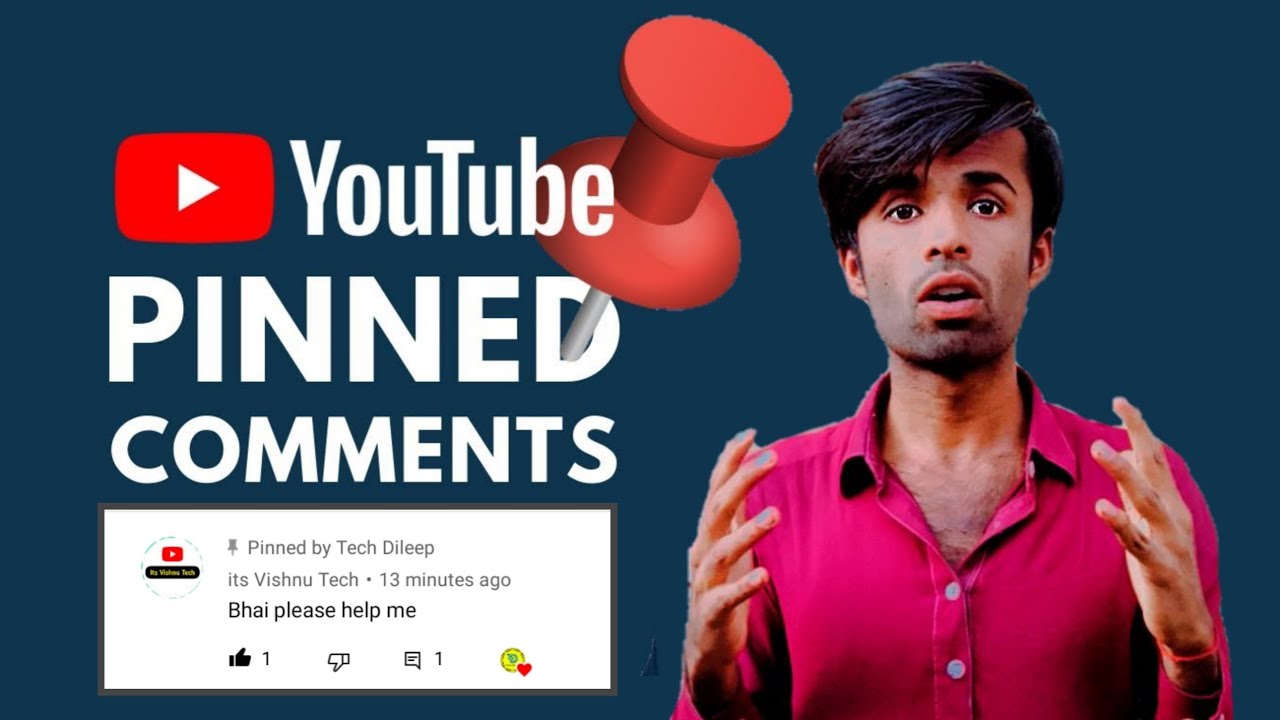 How To Pin Comment On YouTube Videos | Comment Ko Kaise Pin Kare - YouTube