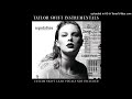 Taylor Swift - Getaway Car (Official Instrumental)