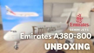 Gemini Jets | Emirates Airlines Airbus A380-800 A6-EOH | 1:200 Diecast Model Unboxing - 2025 Release