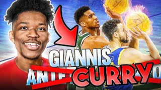 I Gave Giannis The Ability To Shoot Like Stephen Curry in NBA 2K22