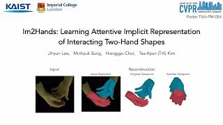 (CVPR 2023) Im2Hands (Implicit Two Hands) - Presentation Video