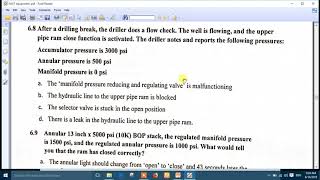 36. IWCF equipment , BOP control system questions