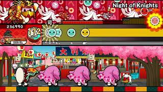 [Taiko-san Daijiro 2/太鼓さん大次郎2] Night of Knights FC! [Hard/むずかしい]