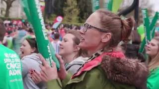 Corporate volunteering as community event support - Macmillan Cancer Support