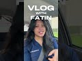 VLOG WITH FATIN - EP 1