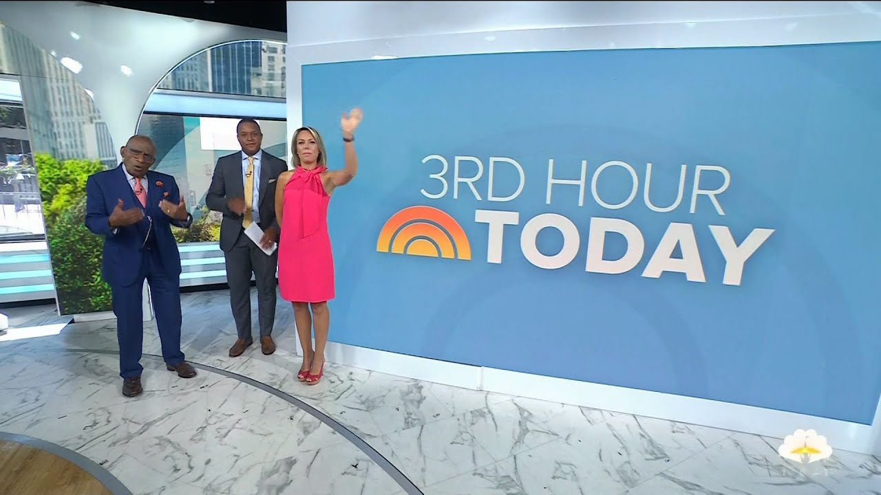 NBC 3RD Hour Of Today- Debut New Graphics - July 31, 2023 - YouTube