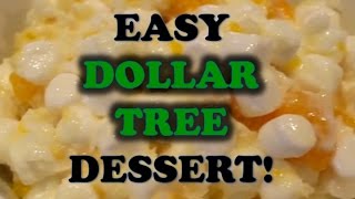 DOLLAR TREE DESSERT | Easy Holiday Recipe for Ambrosia Salad