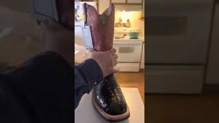 Lucchese Rowdy Hornback Caiman