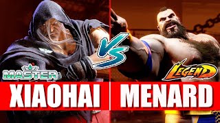 SF6 ✌️ Xiaohai (M. Bison) vs MenaRD (Zangief) ✌️ - Street fighter 6