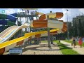 all water slides at eger termál hungary gopro pov