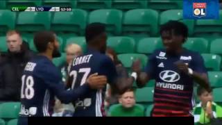 Bertrand Traore debut for Lyon, vs Celtic, July 2017