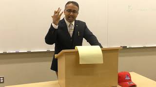 The American Dream - A Fresh Analysis. Attorney Sudeep Bose at American University