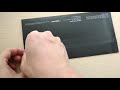 Unboxing OCBC NISP Titanium Card