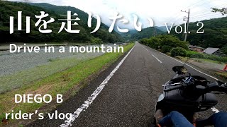 山を走りたいvol. 2☆バーグマン200スクーターツーリング☆drive in a mountain with burgman 200/Gopro hero 8