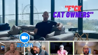 Andrew Tate trolls old people on Zoom!