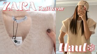 ZARA하울 이번엔 니트입니다🧣 자라 하울 니트 추천 6종 | ZARA winter Fashion Haul, 겨울니트 knitwear 2021 자라트랜드