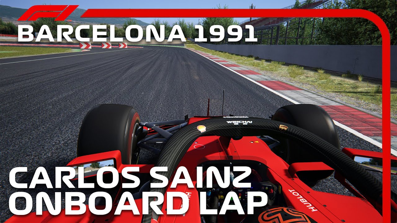 F1 2021 Old Circuit De Barcelona-Catalunya (1991) | Carlos Sainz ...