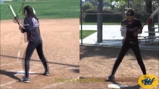 Briana Hernandez's Softball Skills Video - 2016 P/3B - OC Batbusters/TM 16U-Carbajal