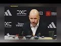 Post-match Press Conference |Erik Ten Hag's |Man Utd 2-1 Brentford |Premier League.