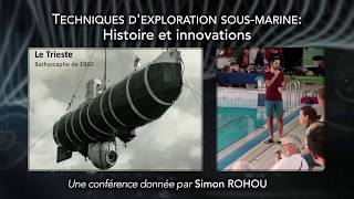 Technique d'exploration sous-marine : histoire et innovations - Festival Baie des Sciences