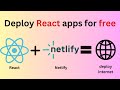 Deploy React Application using Netlify | deploy react using github to netlify